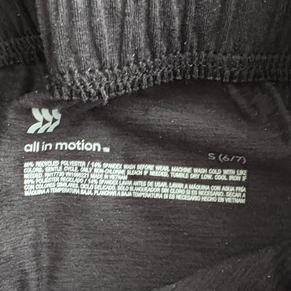 All in Motion Girls Jogger Pants S(6/7) - Picture 3 of 5